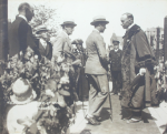 Opie, Henry: Reception in Falmouth of HRH Prince of Wales by the Mayor, publisher: Opie Ltd, photograph, 27.5 x 33.5 cms.
