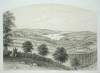 Penryn from the Old Helston Road, publisher: Gill, J. and Son, lithograph, 35 x 50.5 cms.