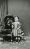 Unknown artist (19th century): Photograph of Alfred A. De Pass as a child, photograph, 15 x 10.5 cms. Presented by Catherine Wallace.