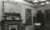 Unknown artist (19th century): Photograph of Interior of De Pass's residence - showing 'Pandora' by J.W.Waterhouse, Cliffe House, Falmouth, photograph, 10.5 x 15 cms. Presented by Catherine Wallace.