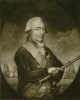 Sir John Jervas KB, Vice Admiral of the White, who obtained a decisive victory over the Spanish Fleet off Cape St Vincent 14 Feb 1797, publisher: Thompson, G., dated 1797, mezzotint, 41.5 x 29.3 cms. Presented by Alfred A. De Pass.
