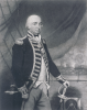 The Rt Hon Lord Collingwood, mezzotint, 58.5 x 42 cms. Presented by De Pass, Alfred A.
