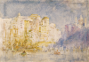 Tuke, Henry Scott, RA RWS (1858-1929): Genoa, signed and dated 1912, inscribed Genoa. H S Tuke, watercolour on card, 28 x 40 cms. Presented by Residual Legatees of H.S.Tuke Estate in 1940.