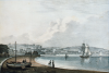 Rowe, George (1797-1864): Falmouth, tinted lithograph, 14.6 x 20.2 cms. Purchased by Falmouth Town Council.