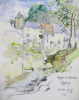 Williams, Marjorie (nee Murray 1880-1961): Sketchbook Autumn 1946 to Spring 1947 showing scenes in France, Cornwall and Ireland, dated 1946-1949, watercolour and pencil, 31 x 25 cms. Presented by Mariella Fischer-William MD.