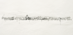 Long, M.J.(1939-2018) : Architect's drawing for the National Maritime Museum Cornwall, signed, ink on tracing paper, 22 x 26 cms. Presented by M.J.Long 2002.