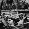 Miller, Lee (1907-1977): Picnic, Mougins, France, inscribed Lee Miller Archives stamp, photograph, 29.2 x 23.5 cms. Purchased with grant aid from the Esmee Fairbairn Foundation in 2004. © Lee Miller Archive. All rights reserved.