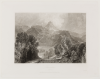 Turner, Joseph Mallord William RA (1775-1851): Launceston, engraver: Varrall, John Charles, publisher: Heath, Charles and Jennings, Robert, dated 1827, Line engraving, No.2, R216, 25.5 x 32 cms.