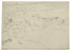 Williams, Marjorie (nee Murray 1880-1961): A village, pencil on paper, 18 x 24.8 cms. Presented by Dr Mariella Fischer-Williams.