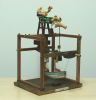 Zapata, Carlos (born 1963): The Tickling Machine, signed and dated 2005, automaton, 50 x 32 x 34 cms.