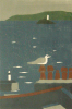 Davies, Peter: New Year Gull, signed and dated 2007, linocut, 24 x 18 cms. Presented by the artist.