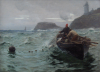 Hemy, Charles Napier RA RWS (1841-1917): Along shore fishermen, signed and dated 1890, oil on canvas, 56 x 76.2 cms. Purchased with funding from the Art Fund and MLA/V&A Purchase Grant Fund.