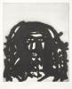 Rees, Michael (born 1962): Bog Man, printer: Stoneman, Hugh (1947-2005), signed and dated 1997, etching (printer's proof), 44.6 x 37 cms. The Art Fund Hugh Stoneman Archive.