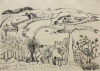 Early, Tom (1914-1967): Schiller Memorial, St Mary's, Scillies, signed and dated 1948, ink on paper, 25.5 x 35.5 cms. Presented by the artist's widow, Mrs Eunice Campbell.