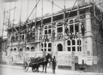 Unknown artist (early 20th century): Falmouth Police Station under construction, 1901, photograph, 29 x 39 cms. Presented by Charlie Batten.