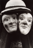 Stern, Ian (1947-1978): Masks, signed and dated 1965, photograph, 24 x 19 cms. Presented by the photographer's family.