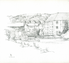 Penryn, signed, inscribed Penryn, pencil on paper, 22.3 x 22 cms. Presented by the artist.