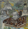 Early, Tom (1914-1967): St Paul's - variation 3, oil on canvas, 130 x 131.5 cms. Presented by the artist's widow, Mrs Eunice Campbell.