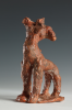 Abrahams, Ivor RA (1935-2015): Centaur as featured in La Mediterranee, ceramic maquette, 15 cms. Presented by Professor Ivor and Evelyne Abrahams.