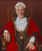 Harold, Richard: Portrait of the Town Mayor of Falmouth, Councillor Geoffrey Evans CC, signed and dated 2012, oil on board, 64 x 54 cms.