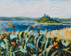 Tozer, Andrew: St Michaels Mount, signed, oil on board, 49.7 x 56 cms. Presented by Ashton, Dr P. M. E.