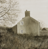 Horner, Marguerite: Empty house, signed and dated 2007, oil on linen, 50 x 50 cms. Presented by Priseman, Robert. © Marguerite Horner.