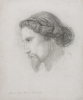 Unknown artist (19th century): Charles Napier Hemy, Antwerp, pencil on paper, 30.5 x 26 cms. Presented by Powell, Barbara.