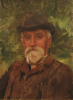 Tuke, Henry Scott, RA RWS (1858-1929): Howard Fox, dated 1909, oil on canvas board, 36.5 x 26.9 cms. RCPS Tuke Collection. Loan.