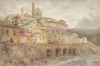 Tuke, Henry Scott, RA RWS (1858-1929): Mentone, signed and dated 1904, watercolour, 30.4 x 45.7 cms. RCPS Tuke Collection. Loan.