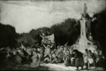 Unknown artist (19th century): Photograph of a painting (Goya?) from De Pass's residence, Cliffe House, Falmouth, photograph, 10.5 x 15 cms. Presented by Catherine Wallace.