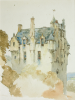 Read, Samuel RWS (c.1815-1883): Craithie Castle, watercolour and pencil on paper, 25.5 x 19.5 cms.