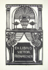 Williams, Marjorie (nee Murray 1880-1961): Book plate - Ex Libris Victor Rienaecker, relief print, 17 x 11 cms. Presented by Mariella Fischer-Williams MD in 2003.