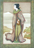 Wilmer, John Riley (1883-1941): A Japanese lady, signed, inscribed J Riley Wilmer, watercolour, 27 x 19 cms. Presented in 2005 by Jill Armitage-Lewingdon in memory of Joan Rhodes (nee Armitage).