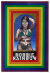 Blake, Sir Peter RA (born 1932): Bobbie Rainbow, signed and dated 2001, inscribed Bobbie Rainbow daughter of Babe, Lithoprint on tin, 66 x 44 cms.