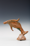 Abrahams, Ivor RA (1935-2015): Dolphin as featured in La Mediterranee, ceramic maquette, 8 cms. We will credit the artist at all times.