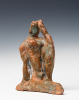 Abrahams, Ivor RA (1935-2015): Seated female form as featured in La Mediterranee, ceramic maquette, 11 cms. We will credit the artist at all times.