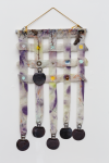 Gardner, Grace (1920-2013): Hanging fetish, mixed media, 72 x 36 cms. Presented by Gardner, Grace. Bequest.