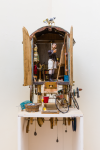 Henshall, Fi: Winifred, signed and dated 2015, automaton, 141 x 38 x 25. © of the artist.