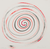 Frost, Sir Terry RA (1915-2003): Spiral, signed, inscribed For Brenda, watercolour on paper, 28 x 27.6 cms. © The Estate of Terry Frost. Bequest.