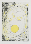 Hepworth, Dame Barbara (1903-1975): Pastorale, signed, Lithograph on paper (23 of an edition of 60), 71 x 51 cms. © Bowness, Hepworth Estate.
 We must credit the artist at all times. Bequest.